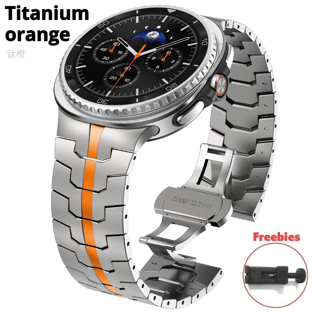 Титановий ремінець без зазорів для Samsung Galaxy Watch 8 Classic 46 мм, браслет, розкішний металевий браслет для Galaxy Watch 8 44 мм 40 мм Galaxy 8 Classic 46mm
Титановий ремінець без зазорів для Samsung Galaxy Watch 8 Classic 46 мм, браслет, розкішний металевий браслет для Galaxy Watch 8 44 мм 40 мм Galaxy 8 Classic 46mm