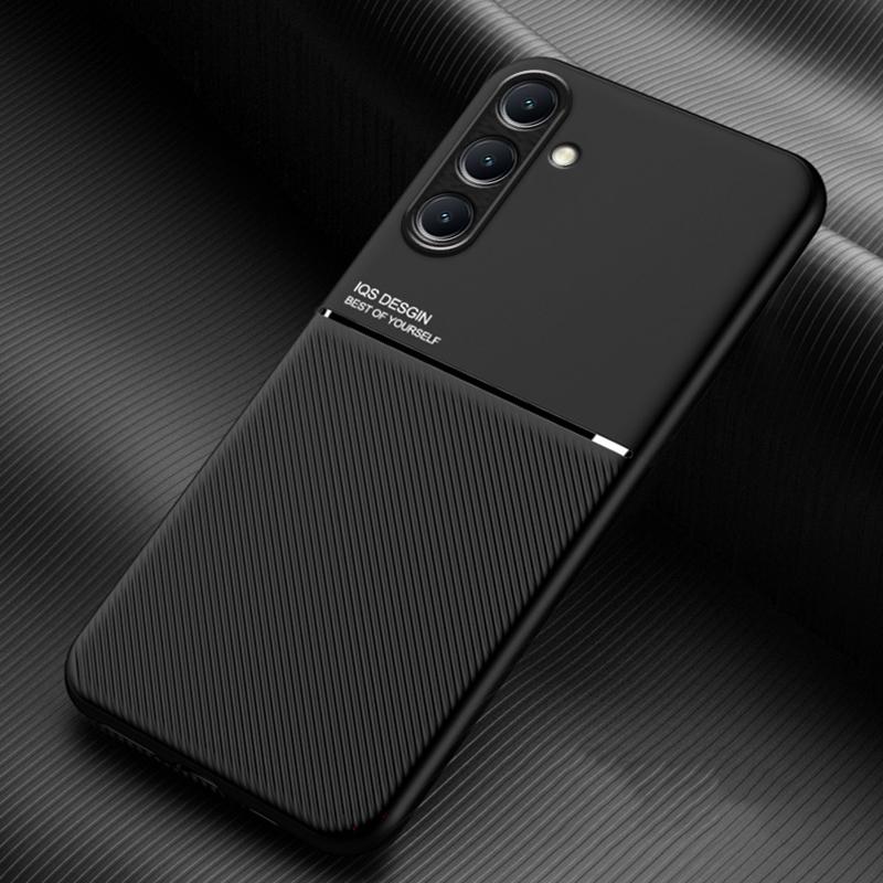 For Samsung Galaxy S24 Cover PU+TPU+PC Phone Case with Magnetic Holder Metal Sheet Black
For Samsung Galaxy S24 Cover PU+TPU+PC Phone Case with Magnetic Holder Metal Sheet Black