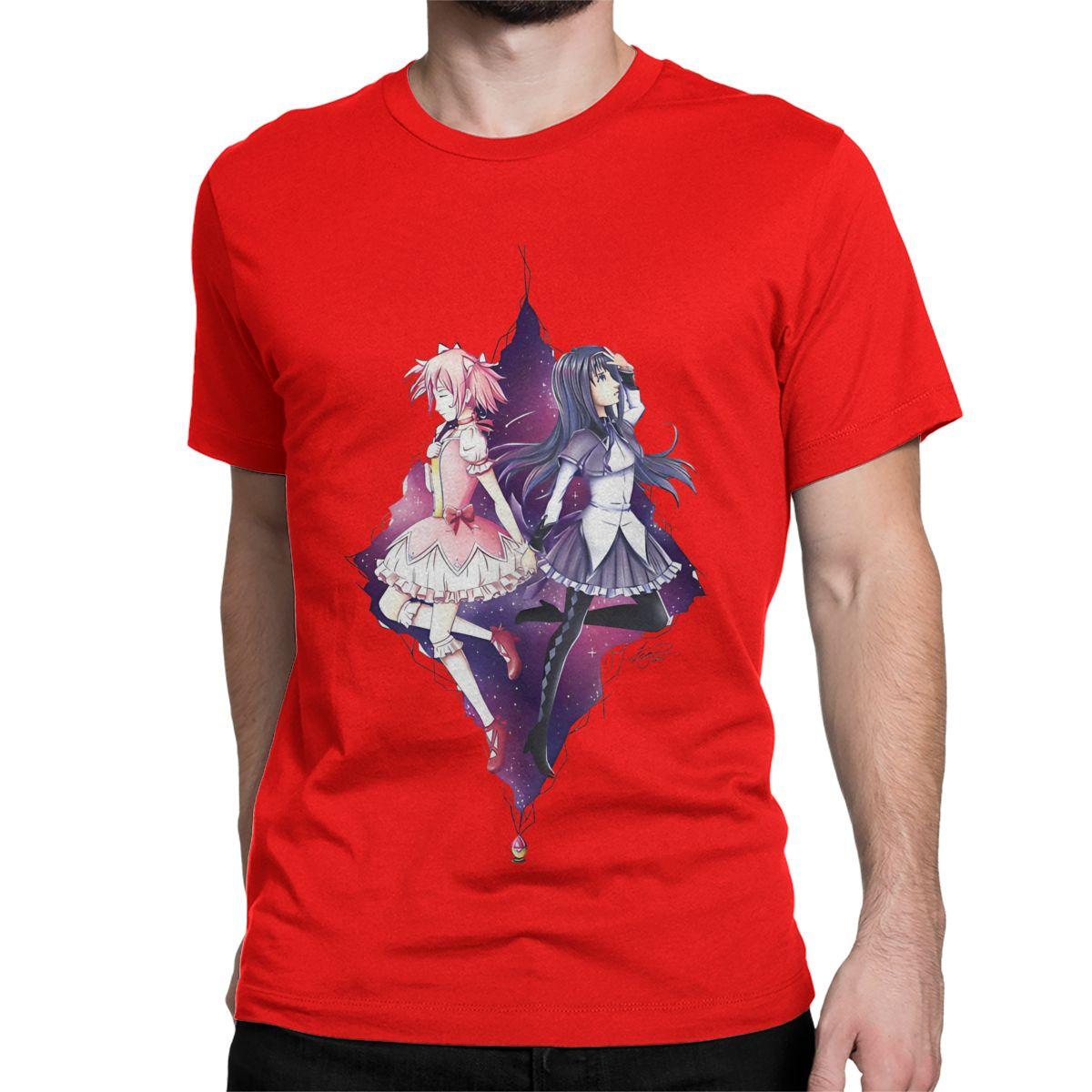 Мадока и Хомура Puella Magi Madoka Magica Мужская женская футболка Аниме Юмористические футболки Футболка 100% хлопок Принтованная одежда S
Мадока и Хомура Puella Magi Madoka Magica Мужская женская футболка Аниме Юмористические футболки Футболка 100% хлопок Принтованная одежда S