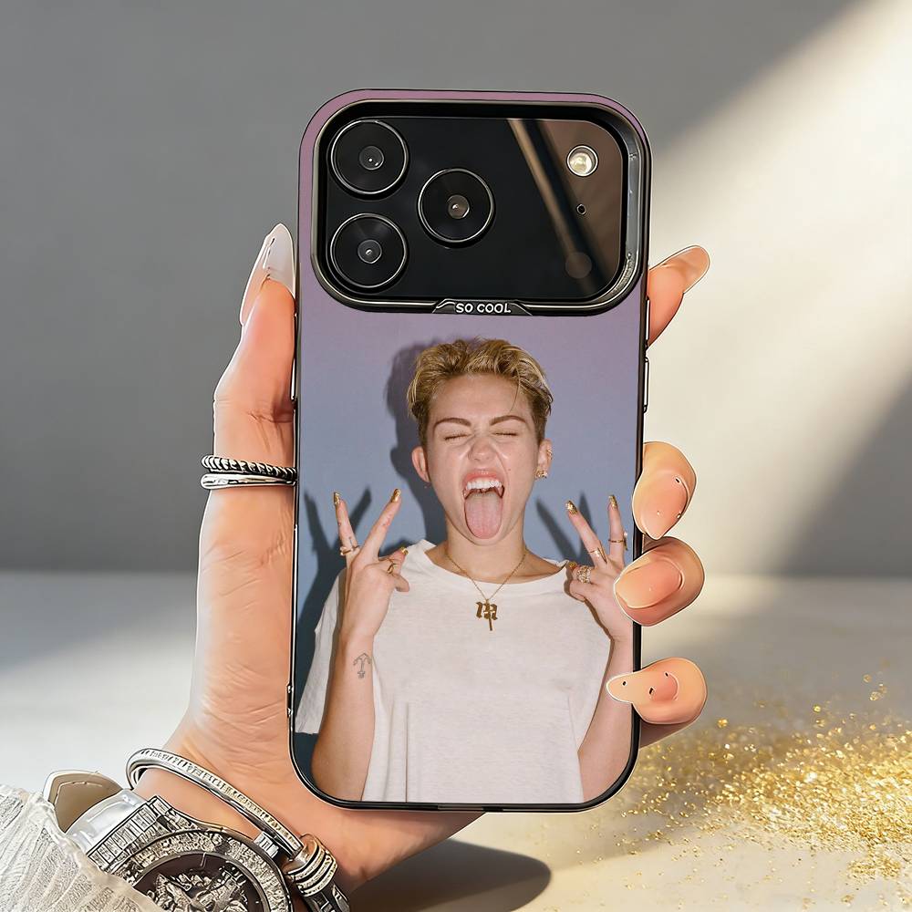 Singer M-Miley Ray C-Cyrus Phone Case For iPhone17 16 15 14 13 12 Pro Max Grey Black Matte Laser Metallic Aurora Funda iPhone12PRO
Singer M-Miley Ray C-Cyrus Phone Case For iPhone17 16 15 14 13 12 Pro Max Grey Black Matte Laser Metallic Aurora Funda iPhone12PRO
