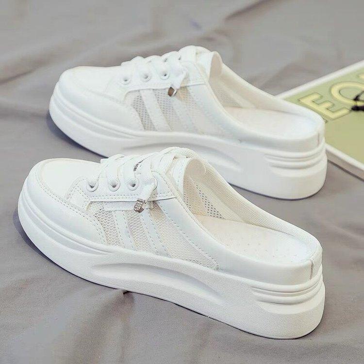 Женские тапочки Xiaobai 2025 новые сетчатые дышащие с закрытым носком на толстой подошве, модные, нескользящие туфли Xiaobai, внешняя торговля 35 белый
Женские тапочки Xiaobai 2025 новые сетчатые дышащие с закрытым носком на толстой подошве, модные, нескользящие туфли Xiaobai, внешняя торговля 35 белый