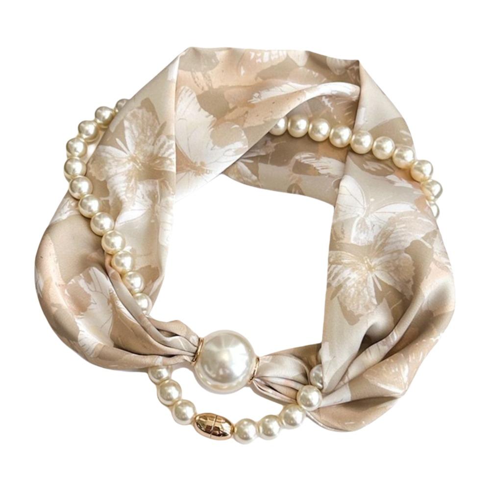 Silk Material Magnetic Pearl Scarf Long Style Small Pearl Long Thin Shawl Magnetic Buckle Magnetic Buckle Scarf Women s Fashion
Silk Material Magnetic Pearl Scarf Long Style Small Pearl Long Thin Shawl Magnetic Buckle Magnetic Buckle Scarf Women s Fashion
