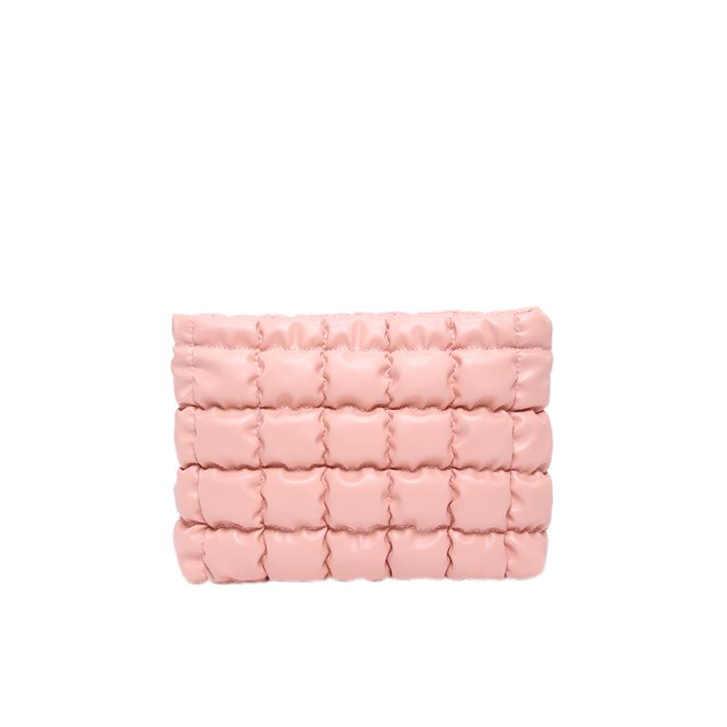 Internet celebrity fashion puff cosmetic bag 2025 new simple solid color small bag women s autumn and winter Korean version pleated clutch bag
Internet celebrity fashion puff cosmetic bag 2025 new simple solid color small bag women s autumn and winter Korean version pleated clutch bag