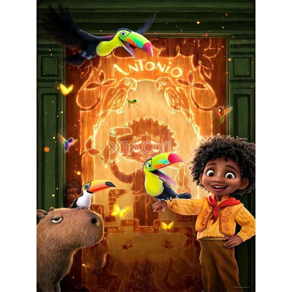 Disney Diamond Painting Antonio Magic Door Theme Illustration Cute DIY Rhinestone Mosaic Cross Stitch Kit Embroidery Gift Home Decor Round 20x30cm
Disney Diamond Painting Antonio Magic Door Theme Illustration Cute DIY Rhinestone Mosaic Cross Stitch Kit Embroidery Gift Home Decor Round 20x30cm