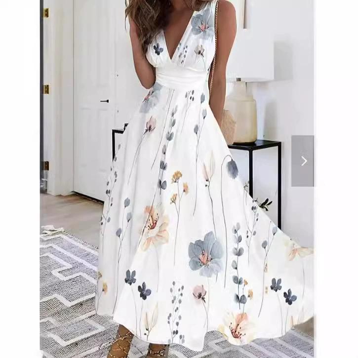 2026 Women s Summer New V-neck High Waist Sleeveless Printed Sexy Tank Top Dress 5XL жовтий
2026 Women s Summer New V-neck High Waist Sleeveless Printed Sexy Tank Top Dress 5XL жовтий