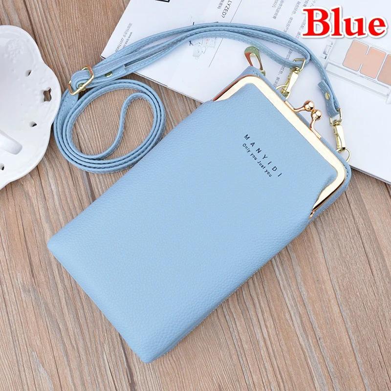 1 Pcs Ladies Mobile Phone Bag Vertical Zipper Wallet Korean Fashion Lychee Pattern One Shoulder Crossbody Bag синій
1 Pcs Ladies Mobile Phone Bag Vertical Zipper Wallet Korean Fashion Lychee Pattern One Shoulder Crossbody Bag синій