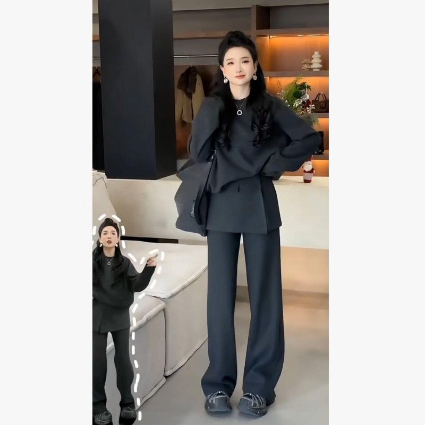 Korean Style Winter Chic Knit Top & Culottes Set 2XL (about 125-140 jin)
Korean Style Winter Chic Knit Top & Culottes Set 2XL (about 125-140 jin)