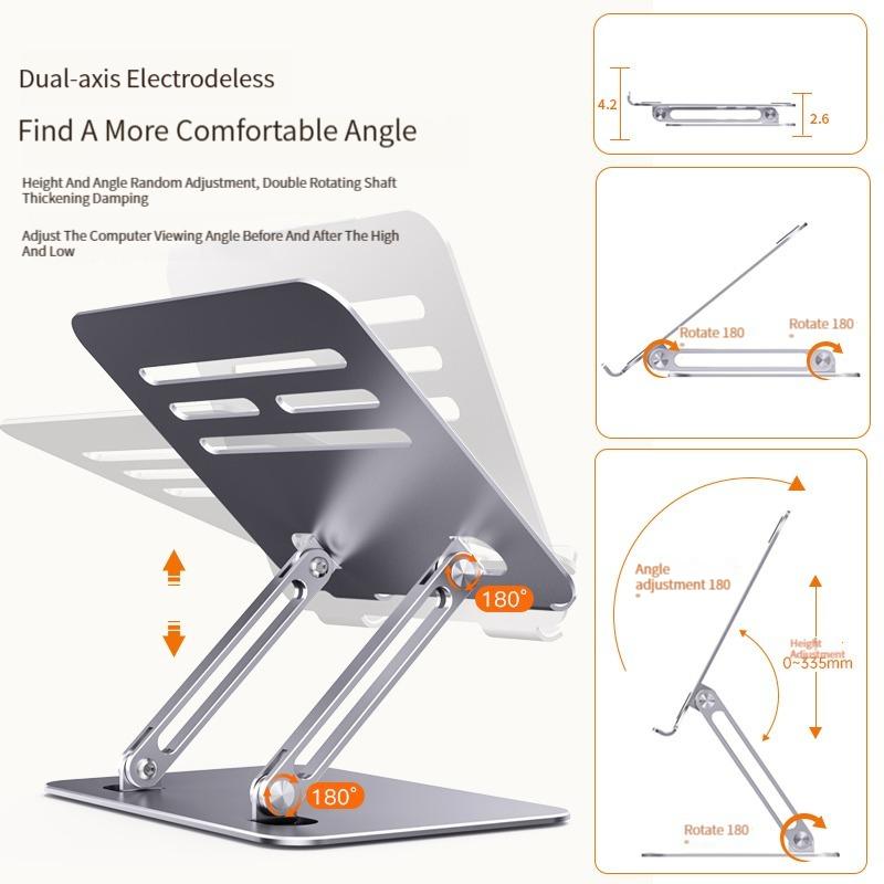 BONERUY P89 Tablet Stand for Desk Hollow Heat Dissipation Adjustable Tablet Holder Carbon Steel Tablet Riser Dark Grey
BONERUY P89 Tablet Stand for Desk Hollow Heat Dissipation Adjustable Tablet Holder Carbon Steel Tablet Riser Dark Grey