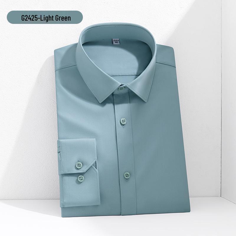 Men s Formal Non-Iron White Shirt - 48% Bamboo Fiber, Long Sleeve, Solid Color 38 (below 120 kg)
Men s Formal Non-Iron White Shirt - 48% Bamboo Fiber, Long Sleeve, Solid Color 38 (below 120 kg)