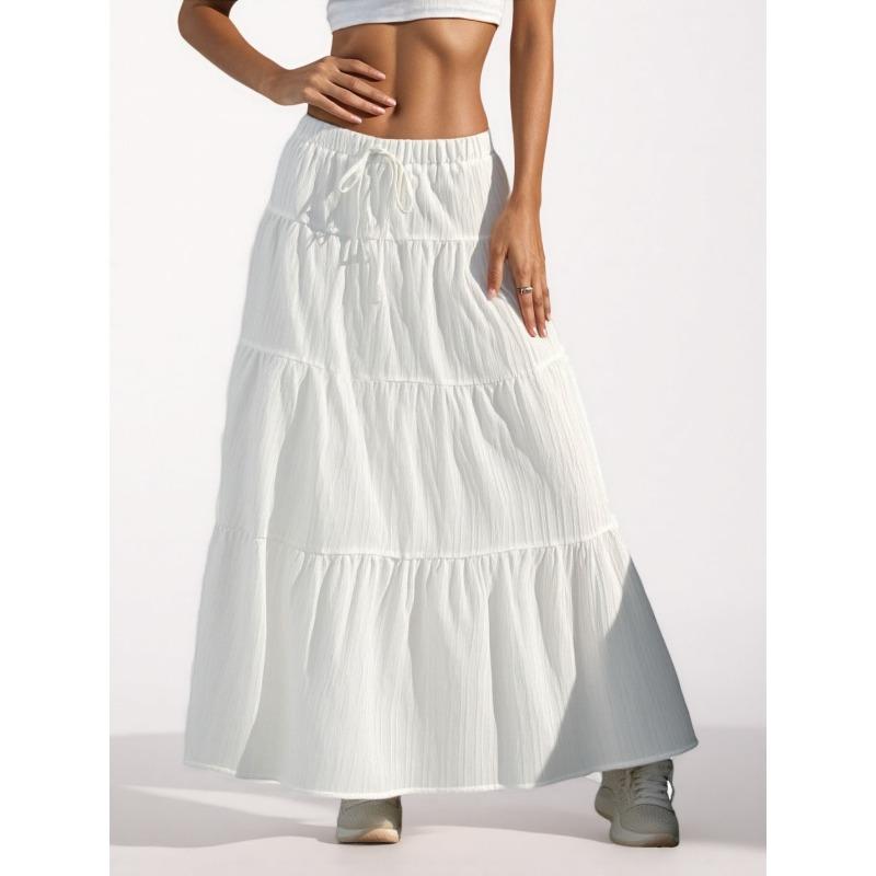 QICED Women s Fashion Casual Solid Color Print Skirt Unique design S
QICED Women s Fashion Casual Solid Color Print Skirt Unique design S