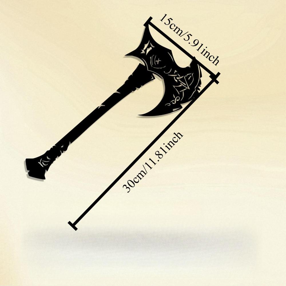 Metal Wall Art Warrior Axe Arrow Iron Sculpture Home Decor Gift for Gamers
Metal Wall Art Warrior Axe Arrow Iron Sculpture Home Decor Gift for Gamers