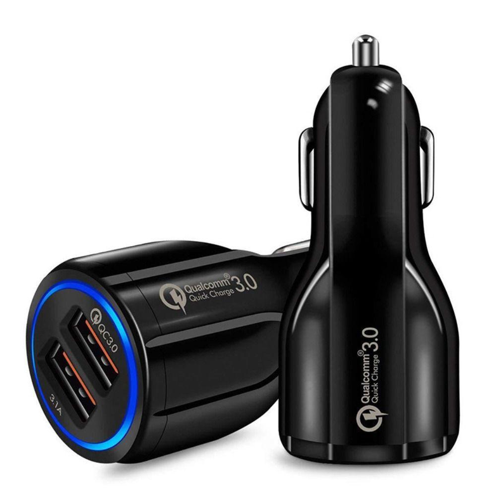 Автомобильное зарядное устройство с двумя портами USB QC3.0 Светящееся автомобильное автомобильное зарядное устройство с быстрой зарядкой
Автомобильное зарядное устройство с двумя портами USB QC3.0 Светящееся автомобильное автомобильное зарядное устройство с быстрой зарядкой