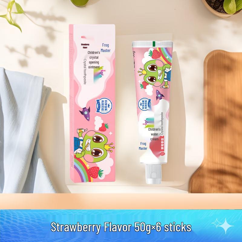Frog Prince Children s Strawberry Toothpaste (6-pack)
Frog Prince Children s Strawberry Toothpaste (6-pack)
