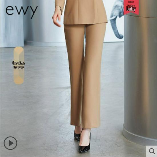 Профессиональный костюм цвета хаки на одну пуговицу и комплект брюк широкого кроя для женщин Small
Профессиональный костюм цвета хаки на одну пуговицу и комплект брюк широкого кроя для женщин Small