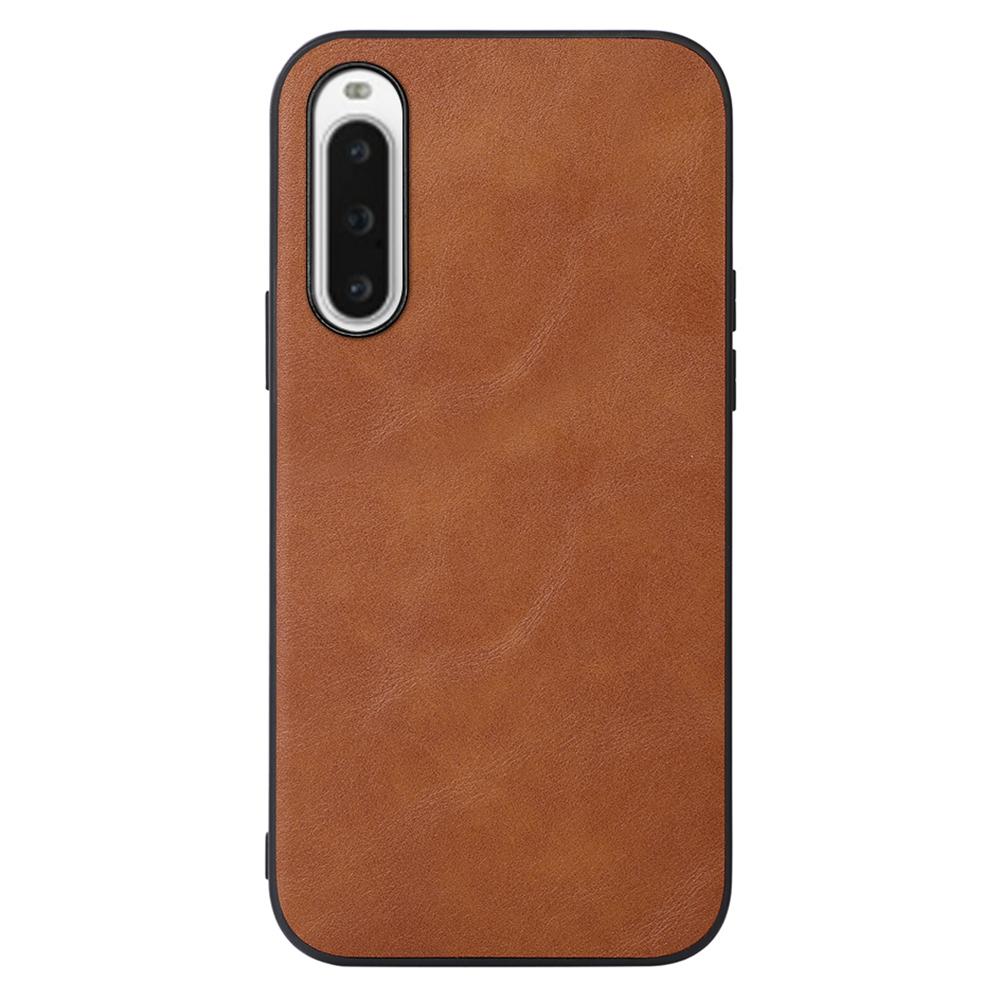 For Sony Xperia 10 V Leather Coated TPU+PC Phone Case Cowhide Texture Smartphone Cover Brown
For Sony Xperia 10 V Leather Coated TPU+PC Phone Case Cowhide Texture Smartphone Cover Brown