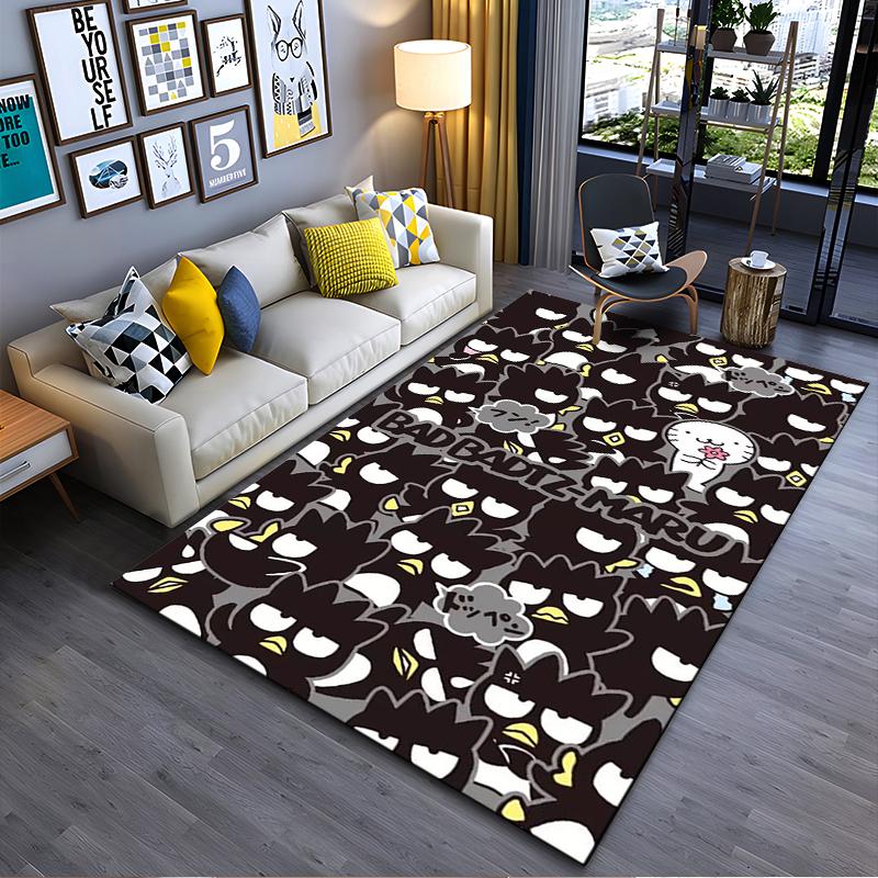 Cartoon Bad Badtz-Maru Printed Black Carpet for Living Room Decor Suitable for use as an anti-slip for living room bedroom sofas 40x60cm( 15x23in )
Cartoon Bad Badtz-Maru Printed Black Carpet for Living Room Decor Suitable for use as an anti-slip for living room bedroom sofas 40x60cm( 15x23in )