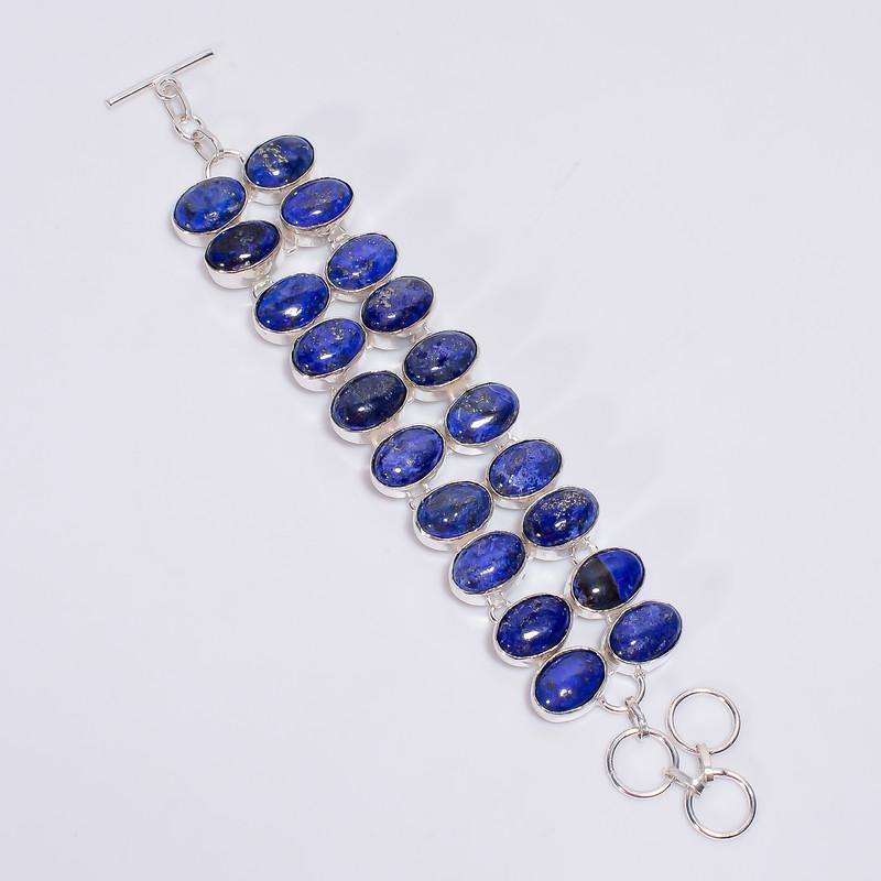 Exclusive Top Grade Qualite 100% Natural Lapis Lazuli Oval Shape Ethnic Style Handmade Jewelry 925 Steling Silver Bracelet 5-8 WSJ-4703 5-8 синій
Exclusive Top Grade Qualite 100% Natural Lapis Lazuli Oval Shape Ethnic Style Handmade Jewelry 925 Steling Silver Bracelet 5-8 WSJ-4703 5-8 синій