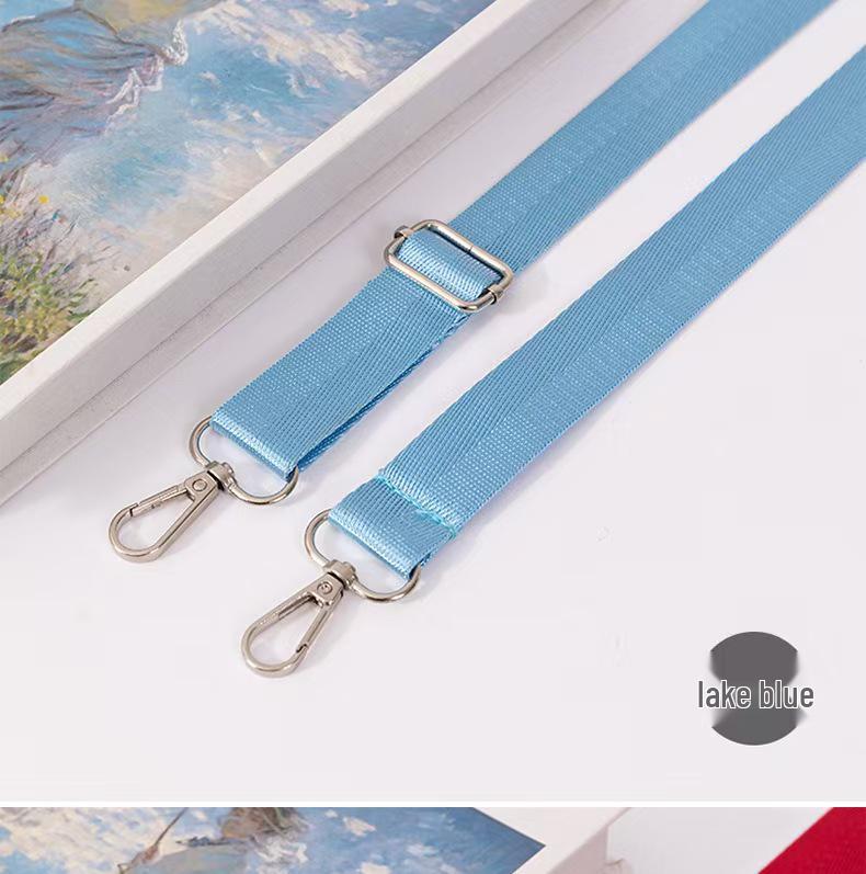New Adjustable Nylon Crossbody Shoulder Strap - Solid Color, Widened & Thickened Design небесно-голубой
New Adjustable Nylon Crossbody Shoulder Strap - Solid Color, Widened & Thickened Design небесно-голубой