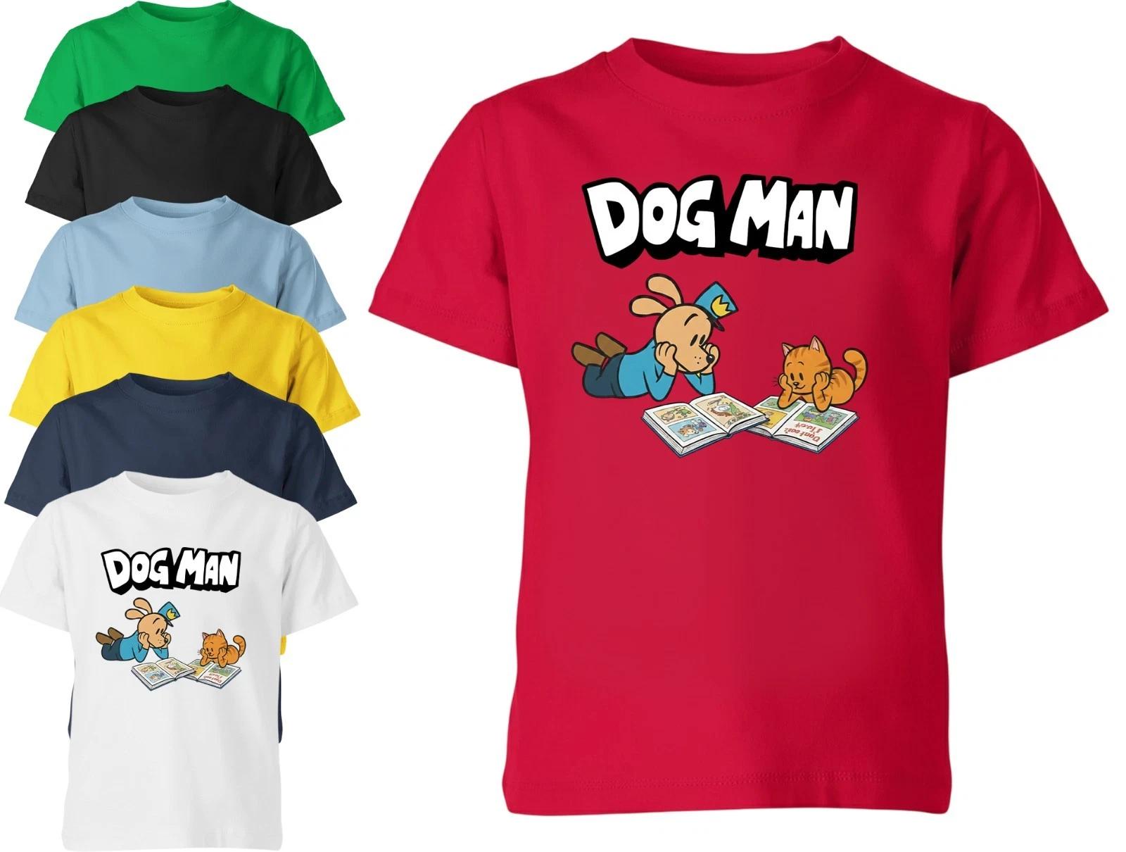Dog Man World Book Day Unisex Kids T Shirt Boys Girls School Top Gift 130
Dog Man World Book Day Unisex Kids T Shirt Boys Girls School Top Gift 130