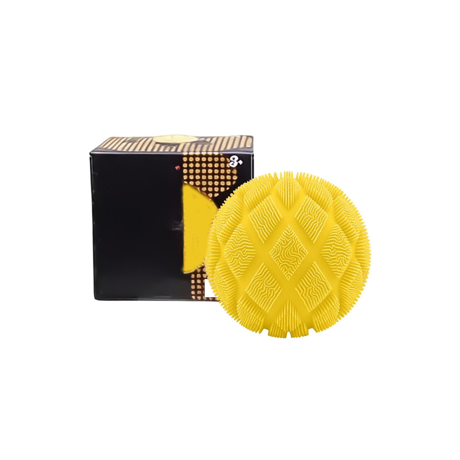Round Silicone Sensory Stress Relief Toy with Soft Flexible Spikes for Hand Therapy and Anxiety Reduction Durable Material for Repetitive Use One Size жовтий
Round Silicone Sensory Stress Relief Toy with Soft Flexible Spikes for Hand Therapy and Anxiety Reduction Durable Material for Repetitive Use One Size жовтий