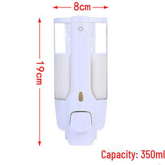 Настенный дозатор мыла и шампуня для ванной комнаты
Настенный дозатор мыла и шампуня для ванной комнаты