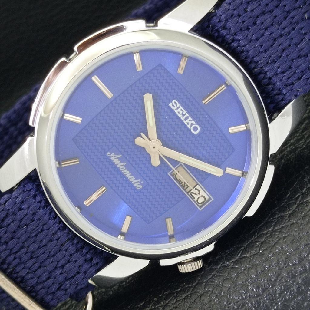 ВОССТАНОВЛЕННЫЕ ВИНТАЖНЫЕ МУЖСКИЕ ЧАСЫ SEIKO AUTOMATIC 7009A ИЗ ЯПОНИИ С СИНИМ ЦИФЕРБЛАТОМ a434321-2 R120-a434321
ВОССТАНОВЛЕННЫЕ ВИНТАЖНЫЕ МУЖСКИЕ ЧАСЫ SEIKO AUTOMATIC 7009A ИЗ ЯПОНИИ С СИНИМ ЦИФЕРБЛАТОМ a434321-2 R120-a434321