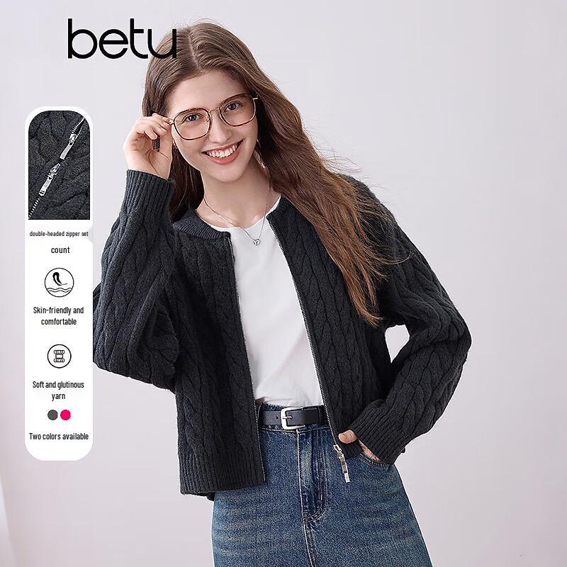 Женский трикотажный кардиган Betu 2025 Осень, жаккардовый L
Женский трикотажный кардиган Betu 2025 Осень, жаккардовый L