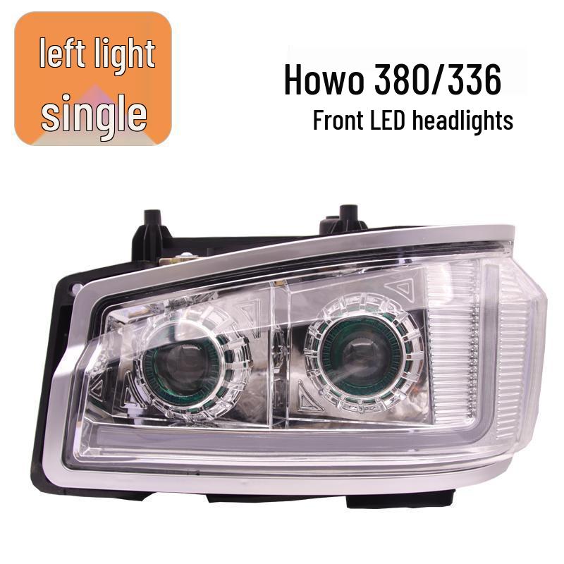 Super Bright Full LED Dual-Lens Headlight Assembly for Sinotruk Howo 070810/380 Models Platinum Flow Co-Driver/Right
Super Bright Full LED Dual-Lens Headlight Assembly for Sinotruk Howo 070810/380 Models Platinum Flow Co-Driver/Right