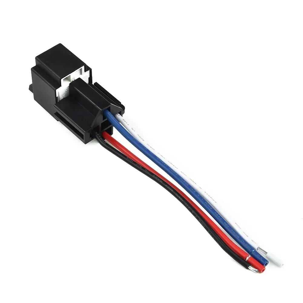 4-Pin Car Relay 12V DC With Socket Base/Wires/Fuse 30A Automobile Control Device With Line For Automotive Accessory Connections CHINA
4-Pin Car Relay 12V DC With Socket Base/Wires/Fuse 30A Automobile Control Device With Line For Automotive Accessory Connections CHINA