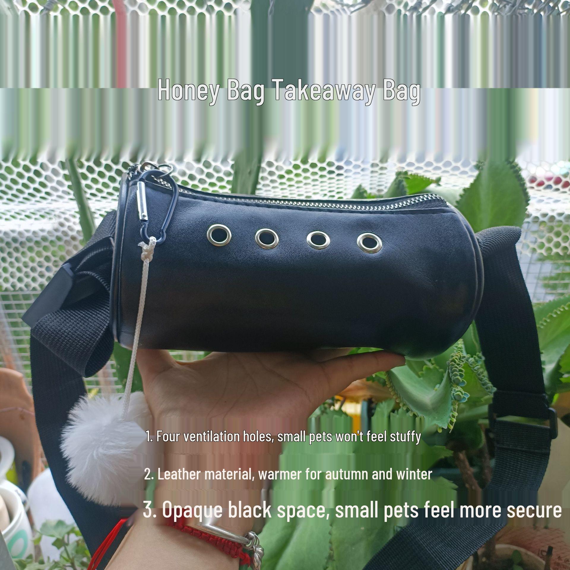 Squirrel & Hamster Cylindrical Crossbody Outing Bag – Breathable Pet Carrier for Small Rodents Bag Only (No Warm Soft Pad)
Squirrel & Hamster Cylindrical Crossbody Outing Bag – Breathable Pet Carrier for Small Rodents Bag Only (No Warm Soft Pad)