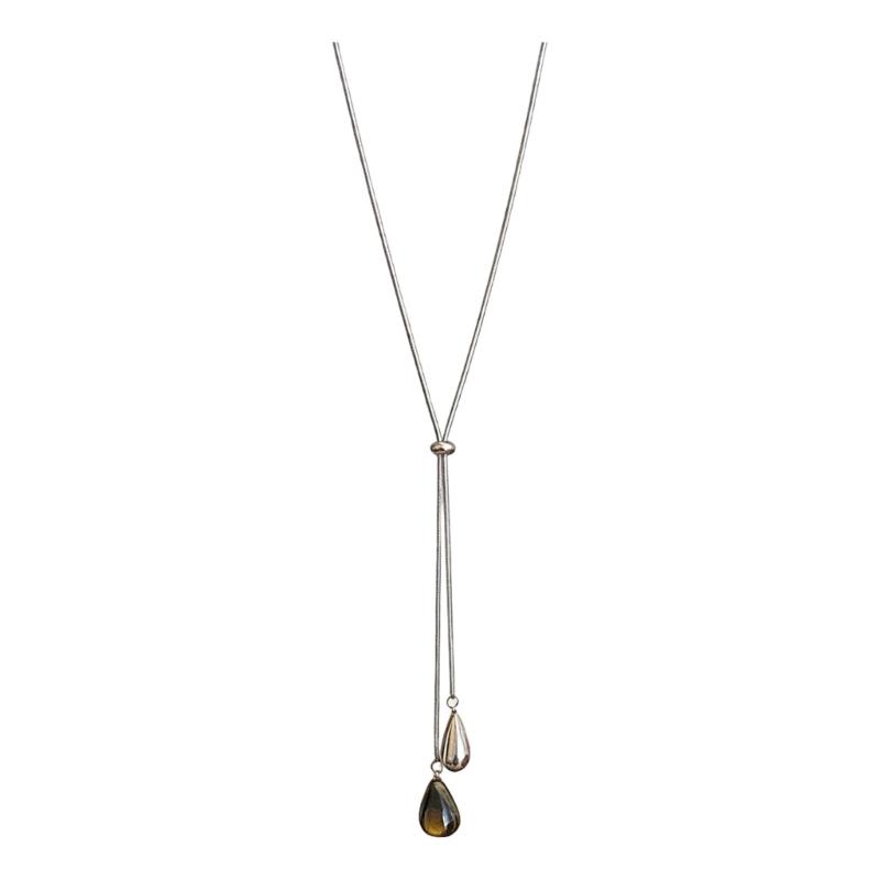 Fashion Adjustable Long Pull Necklace Teardrop Pendant Neckchain Handmade Jewelry Accessory For Everyday Wear
Fashion Adjustable Long Pull Necklace Teardrop Pendant Neckchain Handmade Jewelry Accessory For Everyday Wear