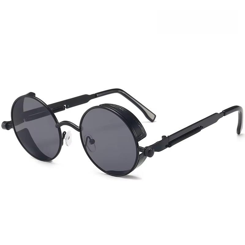 Hip-Hop Retro Round Frame Spring Decor Sunglasses Vaporwave Style Metal Sunglasses Steampunk Sunglasses for Women Men black серый
Hip-Hop Retro Round Frame Spring Decor Sunglasses Vaporwave Style Metal Sunglasses Steampunk Sunglasses for Women Men black серый