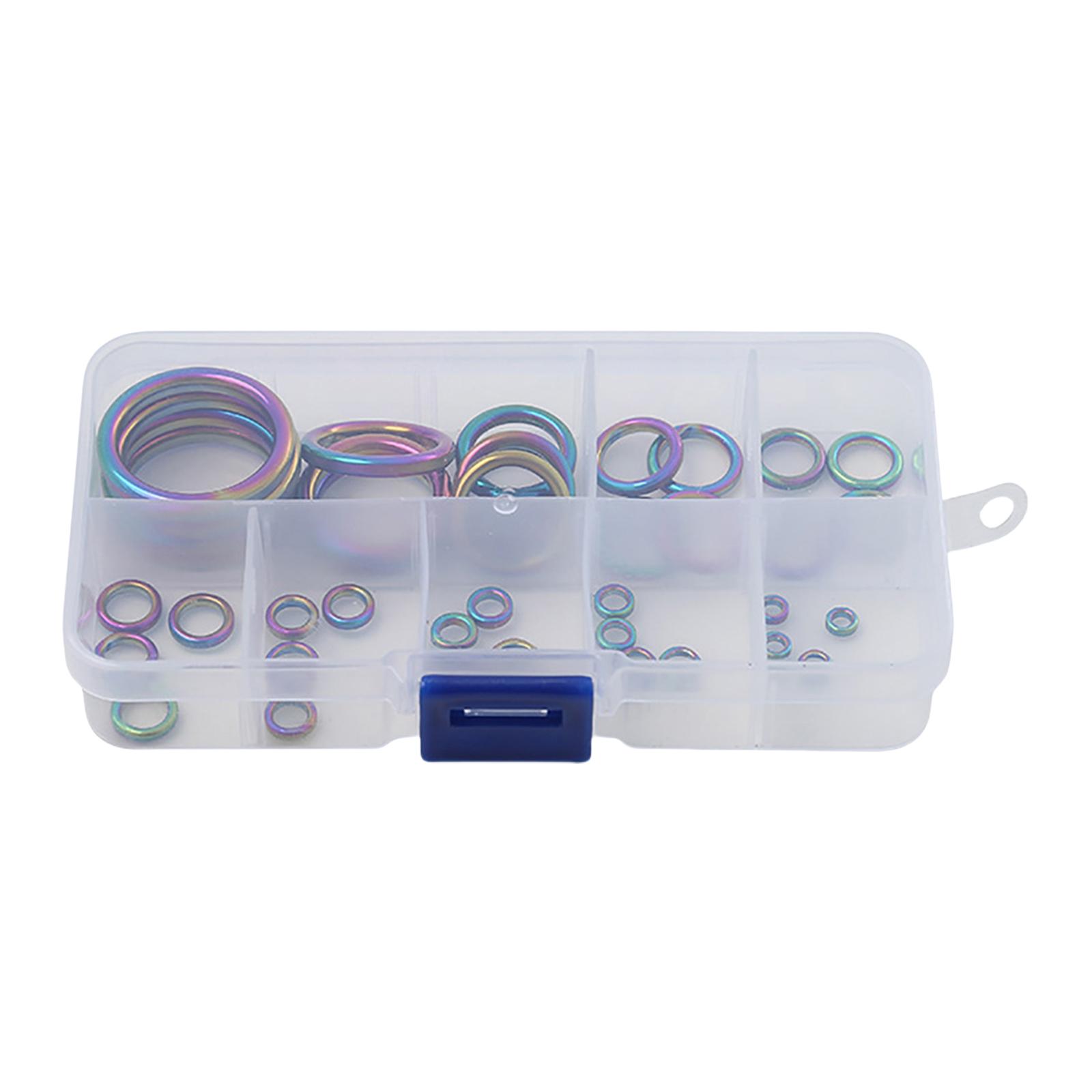 40Pcs Colorful Fishing Pole Eye Fishing Rod Ceramic Guide Rings Kit Replacement Universal Fishing Rod Repair Accessories
40Pcs Colorful Fishing Pole Eye Fishing Rod Ceramic Guide Rings Kit Replacement Universal Fishing Rod Repair Accessories