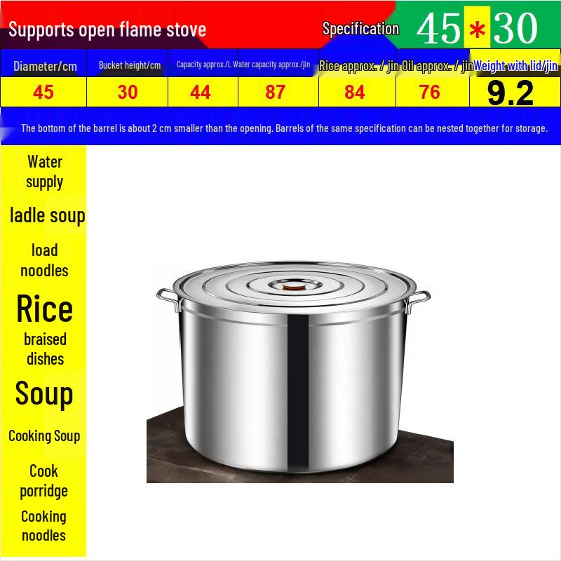 Commercial Stainless Steel Multi-Purpose Stockpot with Lid
Commercial Stainless Steel Multi-Purpose Stockpot with Lid