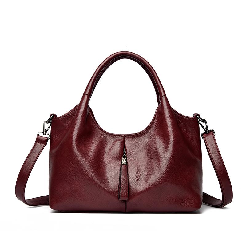 Cross border handbag, women s new style, mom s soft leather shoulder bag, commuting high-end feeling, large capacity, versatile
Cross border handbag, women s new style, mom s soft leather shoulder bag, commuting high-end feeling, large capacity, versatile