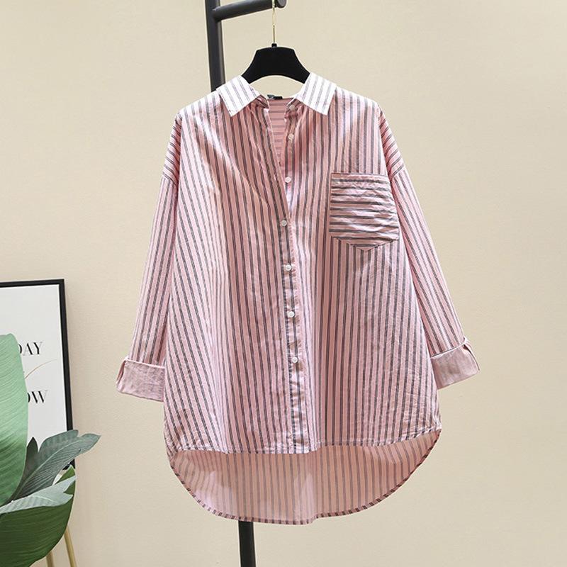 Женская рубашка с длинным рукавом, осенняя новинка, свободный повседневный топ, простая свободная рубашка с длинным рукавом XXL
Женская рубашка с длинным рукавом, осенняя новинка, свободный повседневный топ, простая свободная рубашка с длинным рукавом XXL