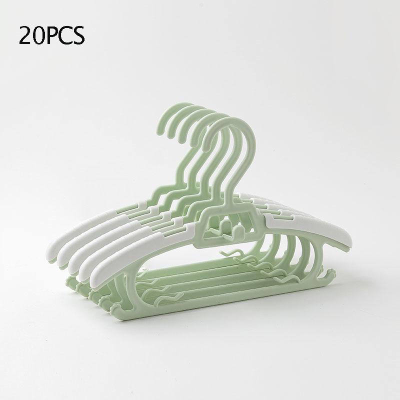 20PCS Storage Plastic Child Coat Hanger Flexible Clothes Non-slip Display Hangers Multi-color Children Household Hangers зелёный
20PCS Storage Plastic Child Coat Hanger Flexible Clothes Non-slip Display Hangers Multi-color Children Household Hangers зелёный