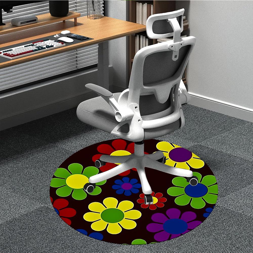 1PC Flower Pattern Chair Carpet for Office, Indoor Non-Slip Washable Carpet, Soft Comfortable Mat For Office Room yy250930228 80cm by 80cm
1PC Flower Pattern Chair Carpet for Office, Indoor Non-Slip Washable Carpet, Soft Comfortable Mat For Office Room yy250930228 80cm by 80cm
