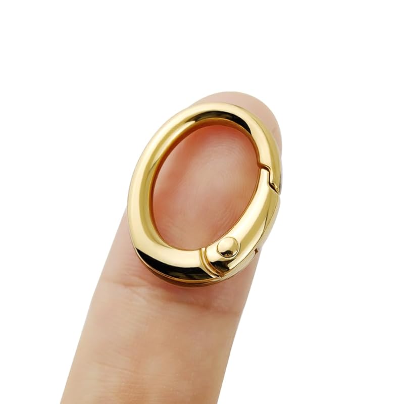 FUSSED 4pcs metal 0 Ring Spring Open Wallet Make Snap Trigger Ring Clip Keyring Holder Wallet Hardware (gold)
FUSSED 4pcs metal 0 Ring Spring Open Wallet Make Snap Trigger Ring Clip Keyring Holder Wallet Hardware (gold)