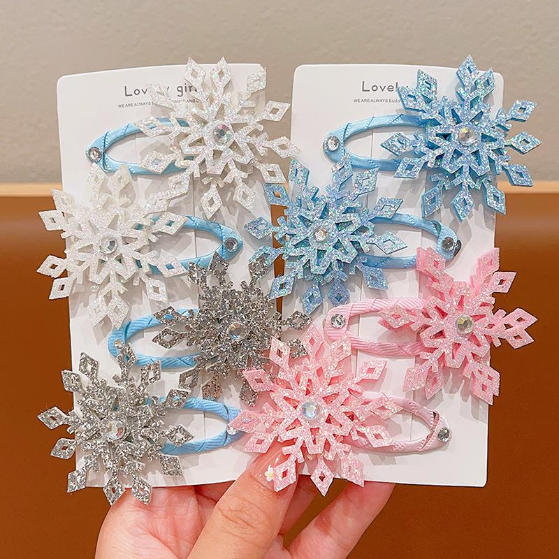 2PCS New Princess Snowflake Girls Lovely Hairpins Children Headwear Hairgrip Hair Clips Barrettes Hair Accessories
2PCS New Princess Snowflake Girls Lovely Hairpins Children Headwear Hairgrip Hair Clips Barrettes Hair Accessories