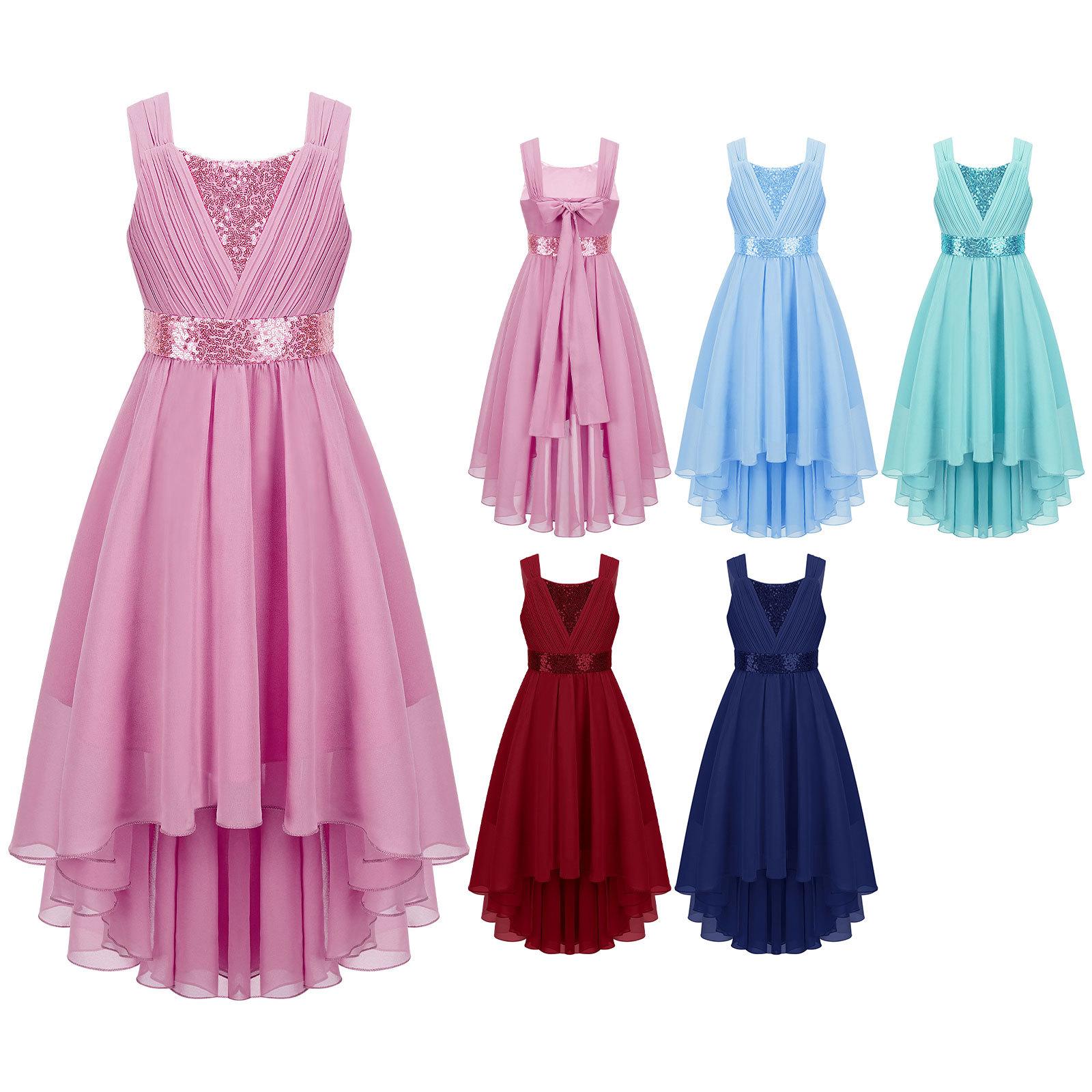 Girls Sleeveless Dress Kids Princess Pageant Wedding Bridesmaid Party Dress First Communion Dress 3-4 Years
Girls Sleeveless Dress Kids Princess Pageant Wedding Bridesmaid Party Dress First Communion Dress 3-4 Years