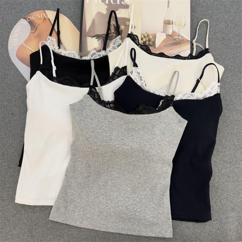 2025 Summer Vintage Lace Trim Camisole: Sexy, Sweet & Stylish for Women One Size
2025 Summer Vintage Lace Trim Camisole: Sexy, Sweet & Stylish for Women One Size