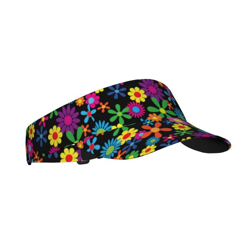 Hippie Flowers Sports Visor Sun Hat Women Lightweight Packable Cooling Baseball Hat Adjustable Wide Brim Cap for Running Tennis
Hippie Flowers Sports Visor Sun Hat Women Lightweight Packable Cooling Baseball Hat Adjustable Wide Brim Cap for Running Tennis