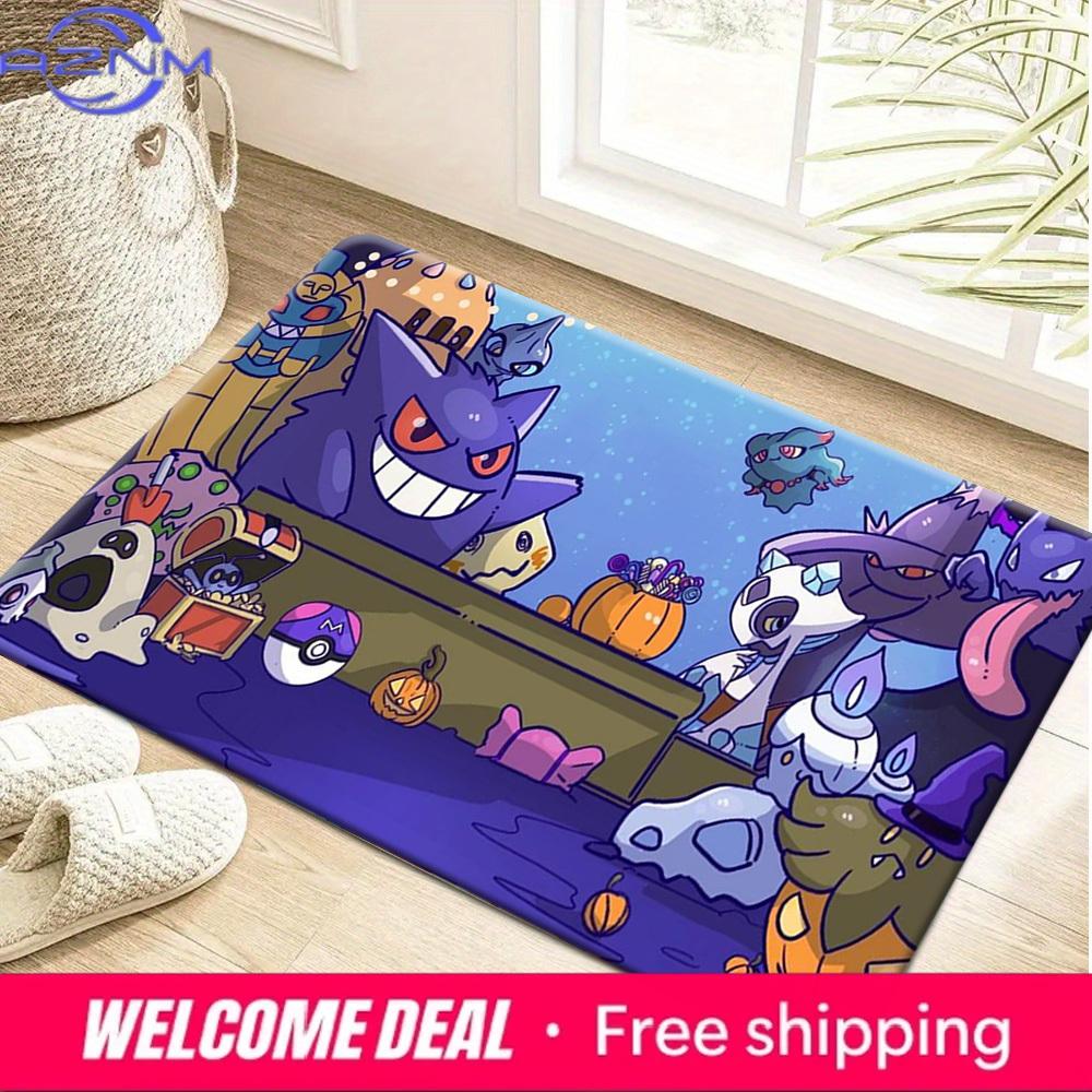Halloween Ghost Type Pokemon Gengar Anime Print Soft Non-slip Absorbent Home Bathroom Entryway Rug Doormat Floor Mat 60x90cm
Halloween Ghost Type Pokemon Gengar Anime Print Soft Non-slip Absorbent Home Bathroom Entryway Rug Doormat Floor Mat 60x90cm