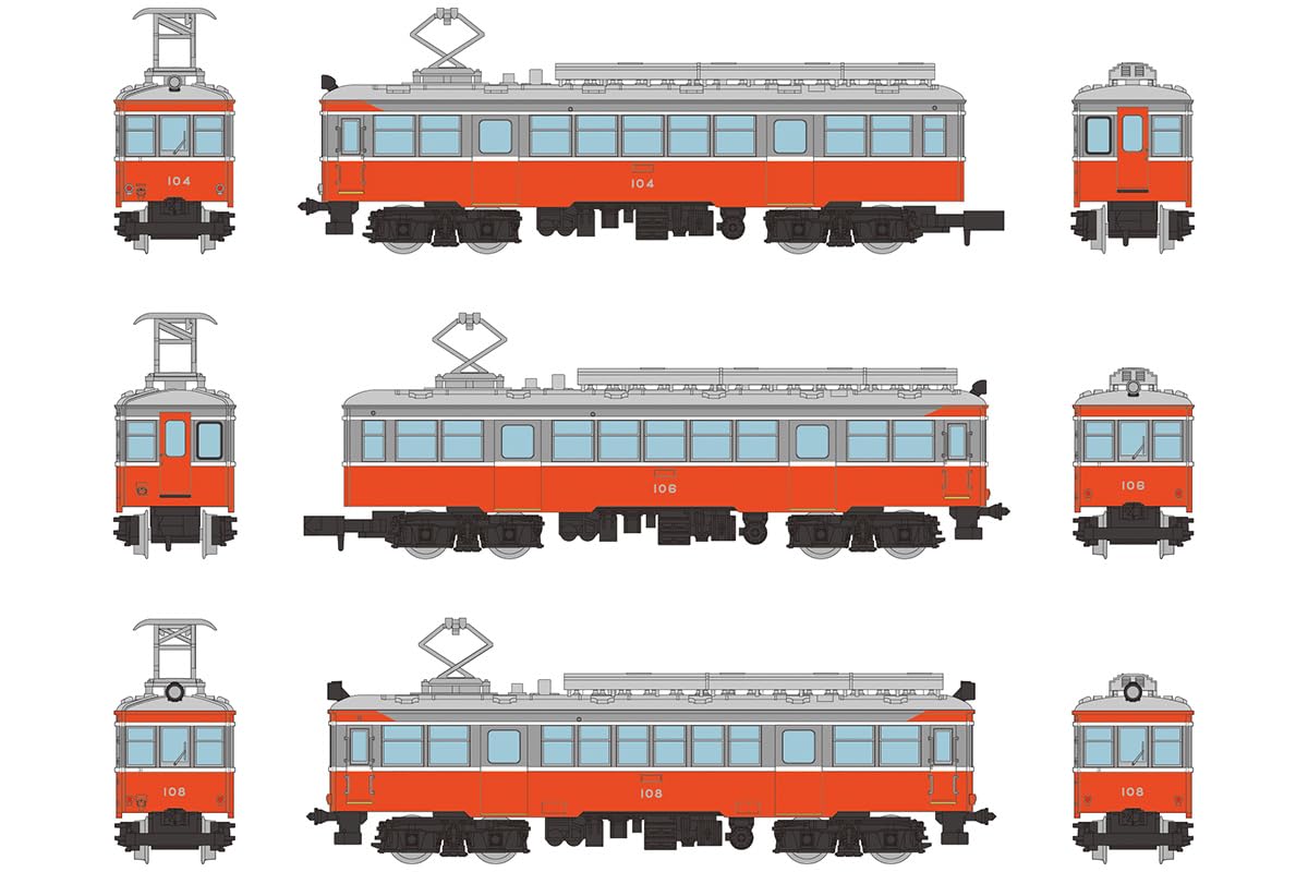 TOMYTEC Коллекция железной дороги Tetsuro Hakone Tozan Railway Тип Moha 1 и Тип Moha 2 104 + 106 + 108 Набор из 3 вагонов Материалы для диорамы 336341
TOMYTEC Коллекция железной дороги Tetsuro Hakone Tozan Railway Тип Moha 1 и Тип Moha 2 104 + 106 + 108 Набор из 3 вагонов Материалы для диорамы 336341