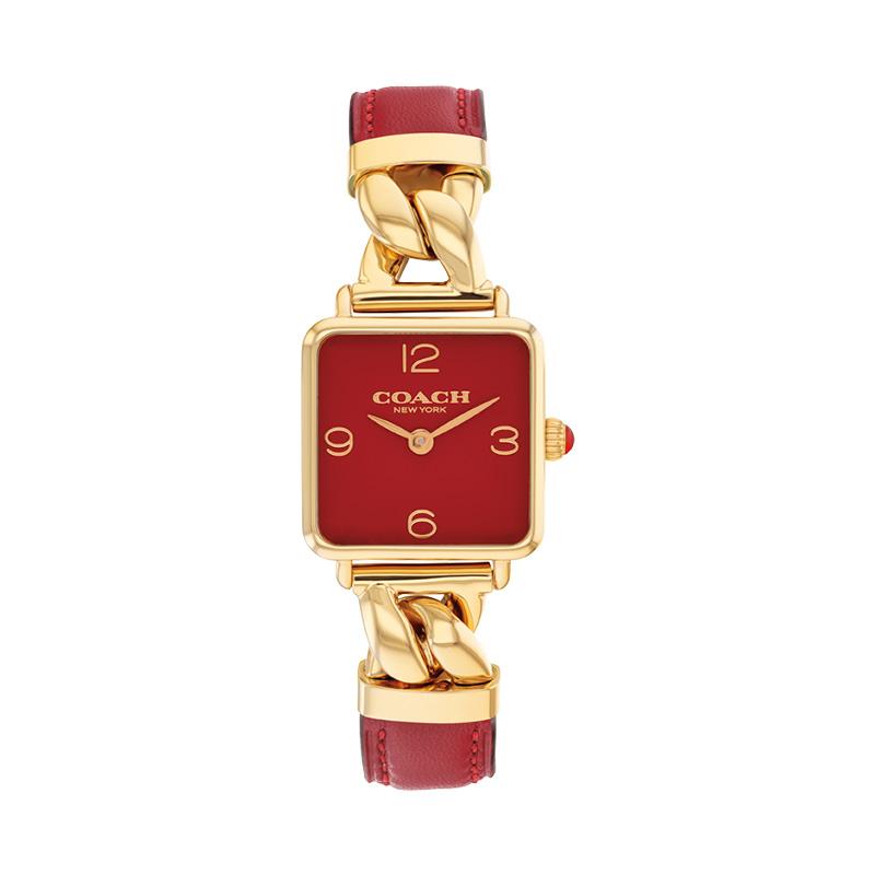 Coach Cass Quartz Watch Stainless Steel Leather Strap Red Dial 30 Meters Water Resistant Women watches 14504358 Red Watch Dial
Coach Cass Quartz Watch Stainless Steel Leather Strap Red Dial 30 Meters Water Resistant Women watches 14504358 Red Watch Dial