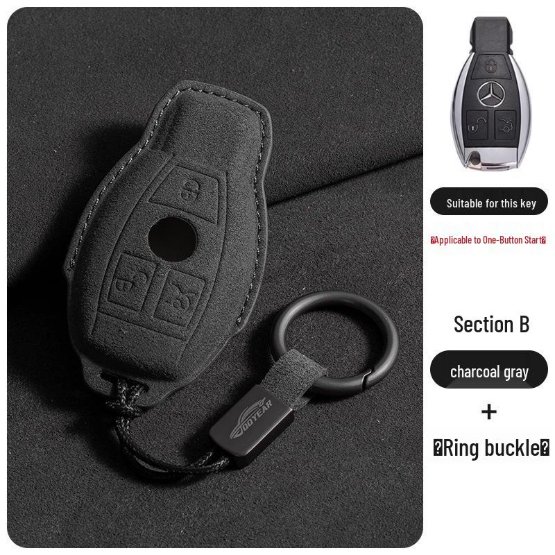 Mercedes-Benz CLE Maybach S480 E300L GLC C260L Tricolor Suede Key Shell Cover
Mercedes-Benz CLE Maybach S480 E300L GLC C260L Tricolor Suede Key Shell Cover