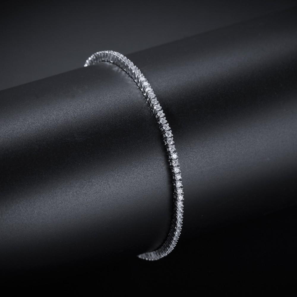 THE BLING KING 2mm Tennis Link Bracelet Iced Out Bling Bling Cubic Zirconia Men Women Bracelets Fashion Hiphop Jewelry 8inch срібний
THE BLING KING 2mm Tennis Link Bracelet Iced Out Bling Bling Cubic Zirconia Men Women Bracelets Fashion Hiphop Jewelry 8inch срібний