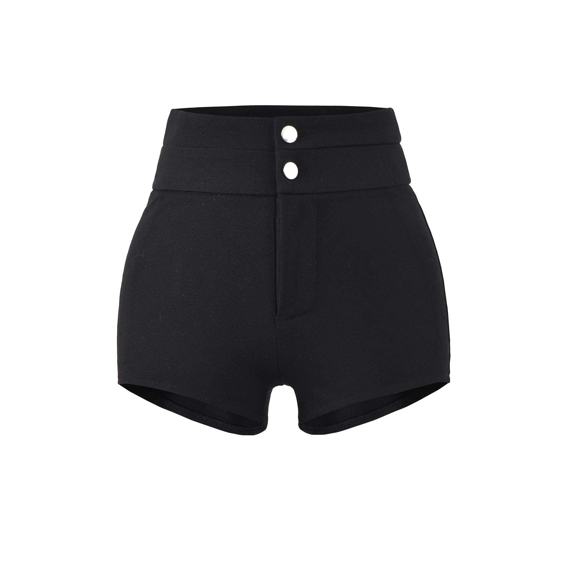 High-waisted slimming shorts with hip padding for women; supermodel fit enhances figure, tight and hip-hugging, perfect for autumn and winter. Small чёрный
High-waisted slimming shorts with hip padding for women; supermodel fit enhances figure, tight and hip-hugging, perfect for autumn and winter. Small чёрный