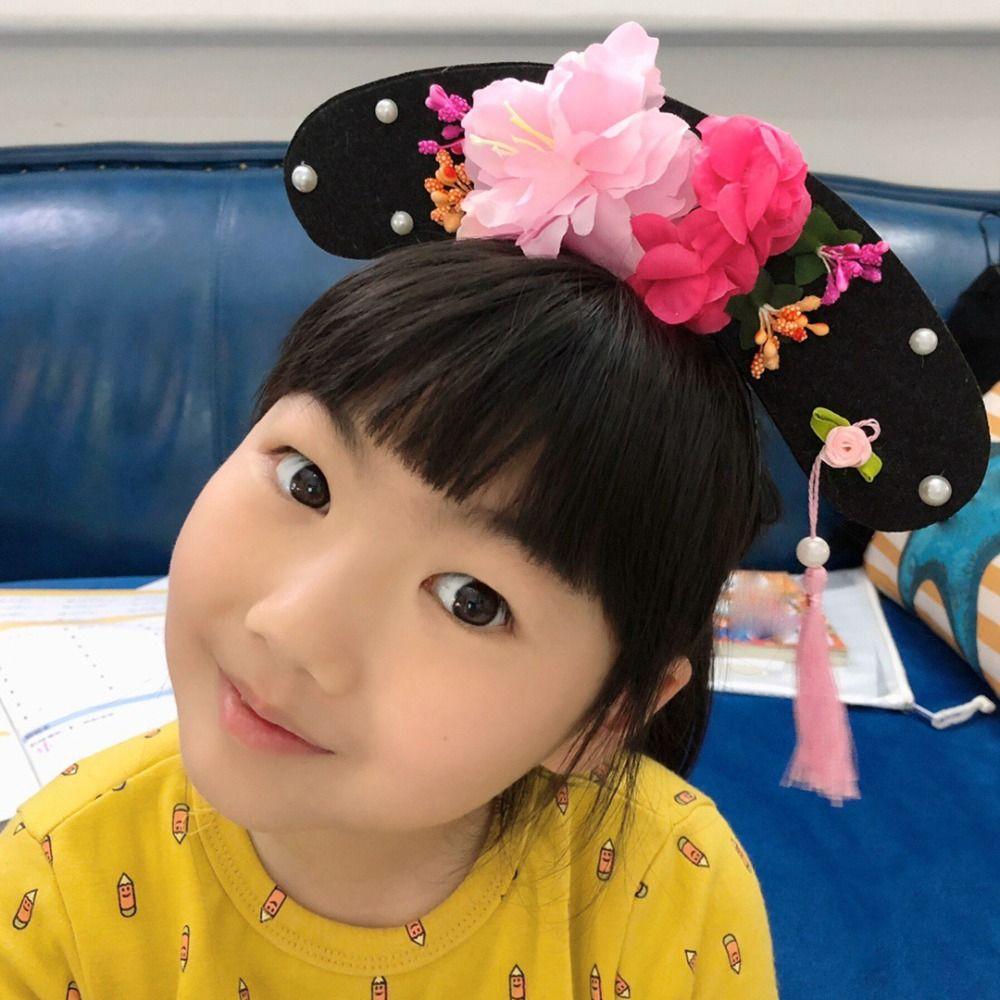 Pearl Beaded Chinese Style Hair Hoop Royal Court Headdress Children Hair Bands Male/Female рожевий
Pearl Beaded Chinese Style Hair Hoop Royal Court Headdress Children Hair Bands Male/Female рожевий